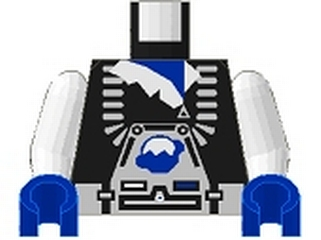 Lego Minifigure Torso mounted Space