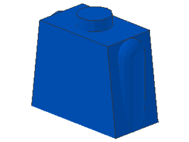 Lego Minifigure Torso (17) blue