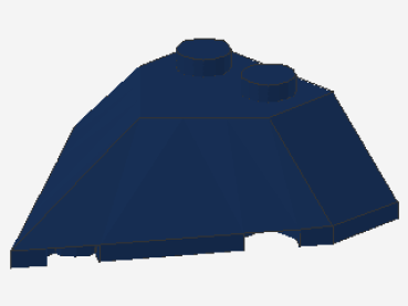 Lego Keil 4 x 4 (22391) spitz, dunkel blau