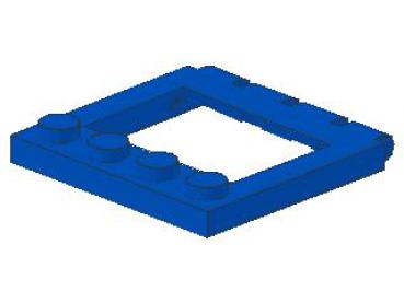 Lego Hinge 4 x 4 (2349) Vehicle Roof, blue