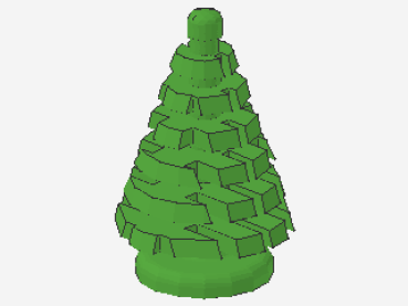 Lego Pine, small (2435) bright green