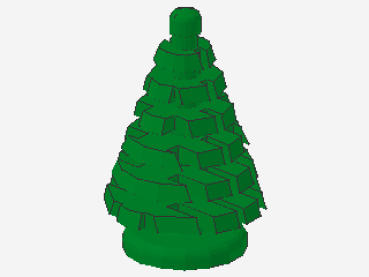 Lego Pine, small (2435) green