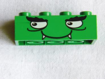 Lego Brick, decorated 2 x 4 x 1 (3001pb010)