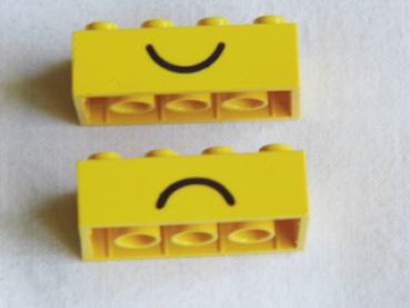 Lego Brick, decorated 2 x 4 x 1 (3001pe1)