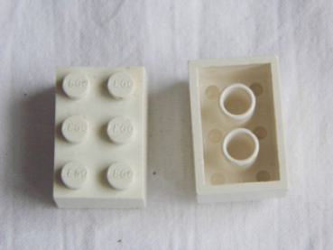 Lego Brick 2 x 3 x 1 (3002old) white