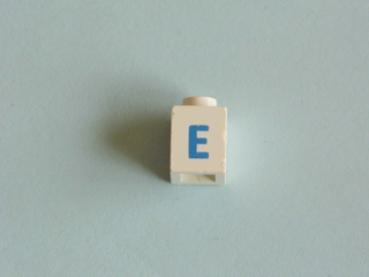 Lego Brick, decorated 1 x 1 x 1 (3005ptEb)