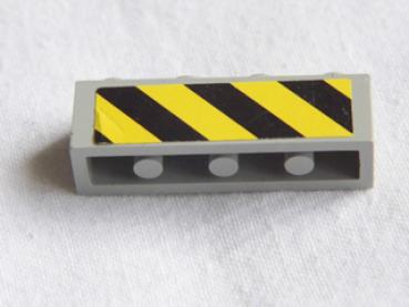 Lego Brick, decorated 1 x 4 x 1 (3010pb048)