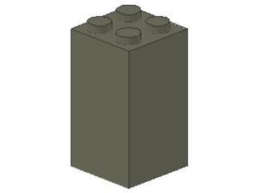 Lego Brick 2 x 2 x 3 (30145) dark gray