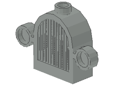 Lego Farhrzeuggrill 2 x 2 (30147) hell grau