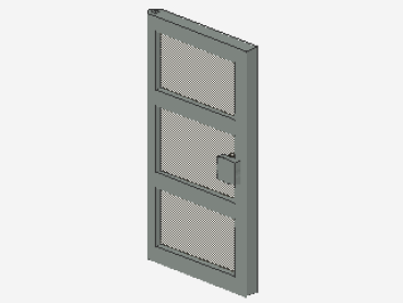 Lego Door 1 x 4 x 6 (30178c02 / x39c02) light gray