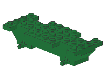 Lego Fahrzeugbasis 4 x 10 (30235) grün