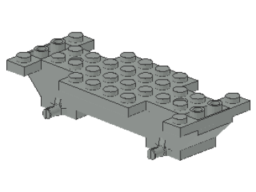 Lego Fahrzeugbasis 4 x 10 (30235) hell grau