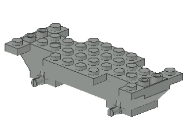 Lego Vehicle Base 4 x 10 (30235) light gray