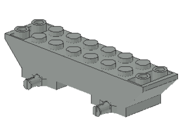 Lego Fahrzeugbasis 2 x 8 (30277) hell grau