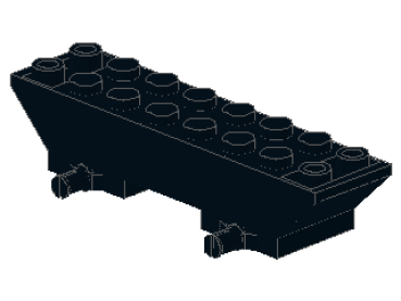 Lego Fahrzeugbasis 2 x 8 (30277) schwarz