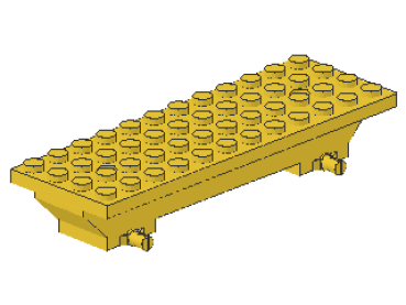 Lego Fahrzeugbasis 4 x 12 (30278) gelb