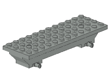 Lego Fahrzeugbasis 4 x 12 (30278) hell grau