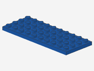 Lego Platte 4 x 10 (3030) blau