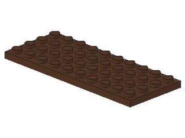 Lego Platte 4 x 10 (3030) braun