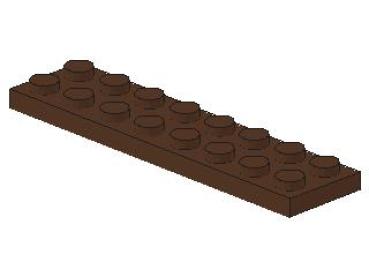 Lego Platte 2 x 8 (3034) braun