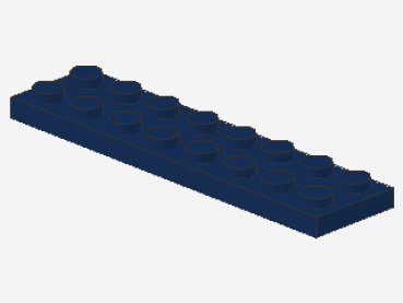 Lego Platte 2 x 8 (3034) dunkel blau