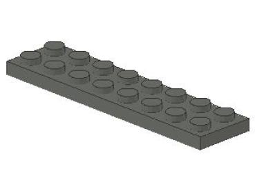 Lego Platte 2 x 8 (3034) dunkel bläulich grau