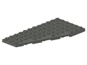 Lego Wedge Plate 12 x 6 (30355) dark bluish gray
