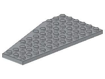 Lego Wedge Plate 12 x 6 (30356) light bluish gray