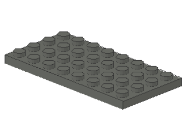 Lego Platte 4 x 8 (3035) dunkel bläulichgrau NEU