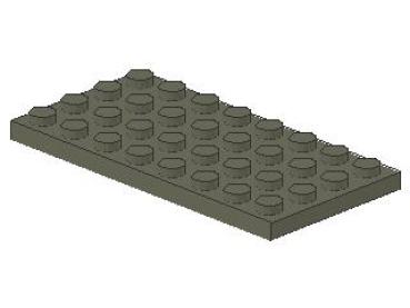Lego Platte 4 x 8 (3035) dunkel grau