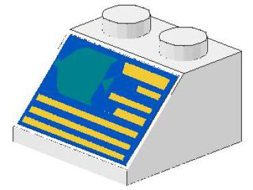 Lego Slope Stone 45° 2 x 2 x 1 (3039p58)