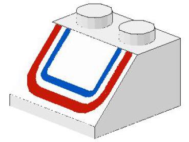 Lego Slope Stone 45° 2 x 2 x 1 (3039pb003)