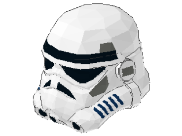 Lego Minifigure Helmet SW Stormtrooper (30408p01)