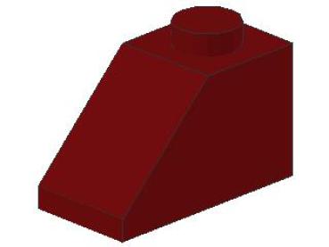 Lego Slope Stone 45° 2 x 1 x 1 (3040) dark red