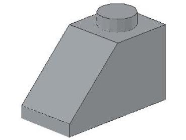 Lego Slope Stone 45° 2 x 1 x 1 (3040) light bluish gray NEW