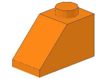 Lego Slope Stone 45° 2 x 1 x 1 (3040) orange