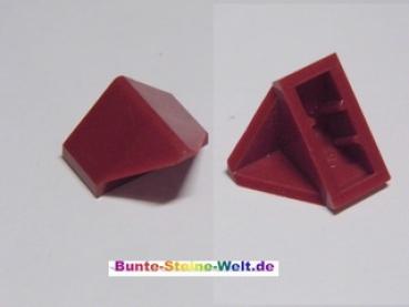 Lego Slope Stone 45° 2 x 1 (3049c) dark red