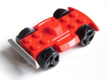 Lego Vehicle Base Racer 4 x 6 (30558c01) red NEW