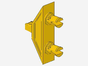 Lego Hinge 1 x 4 (30624) yellow