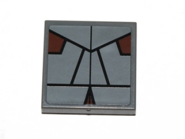 Lego Tile 2 x 2, decorated (3068pb0595)