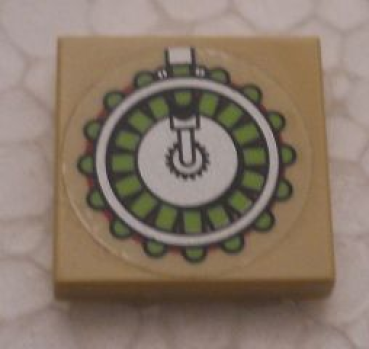 Lego Tile 2 x 2, decorated (3068pb0631)