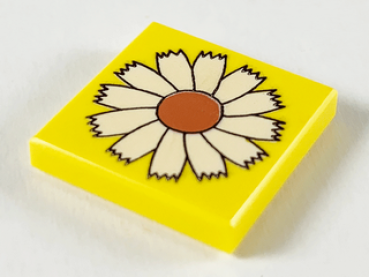 Lego Tile 2 x 2, decorated (3068pb2435)