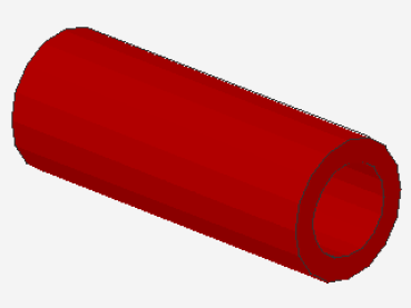 Lego Hinge Pivot (313) red