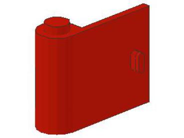 Lego Door 1 x 3 x 2 (3189) left, red