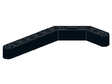 Lego Technic Liftarm 1 x 11.5 (32009) bent, black