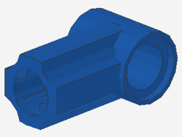 Lego Technic Axle and Pin Connector (32013) blue