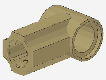Lego Technic Achs und Pinverbinder (32013) tan