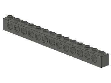Lego Technic Brick 1 x 14 (32018) dark bluish gray