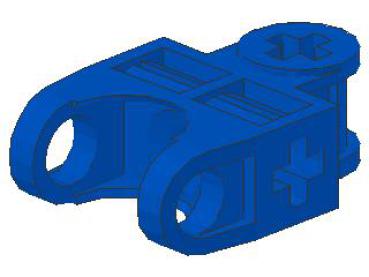 Lego Technic Achsverbinder (32174) blau