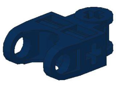 Lego Technic Axle Connector (32174) dark blue